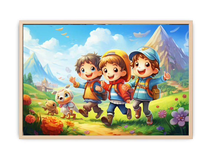 A Spool of Unwound Time  Streched canvas