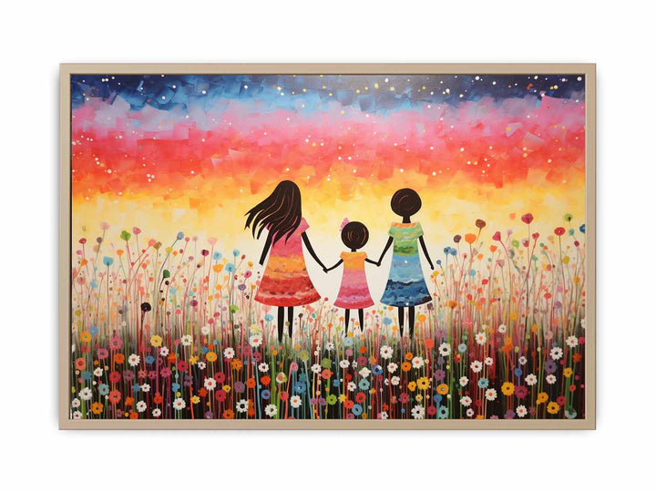 Kids Colorfull Art Painting   Art Print