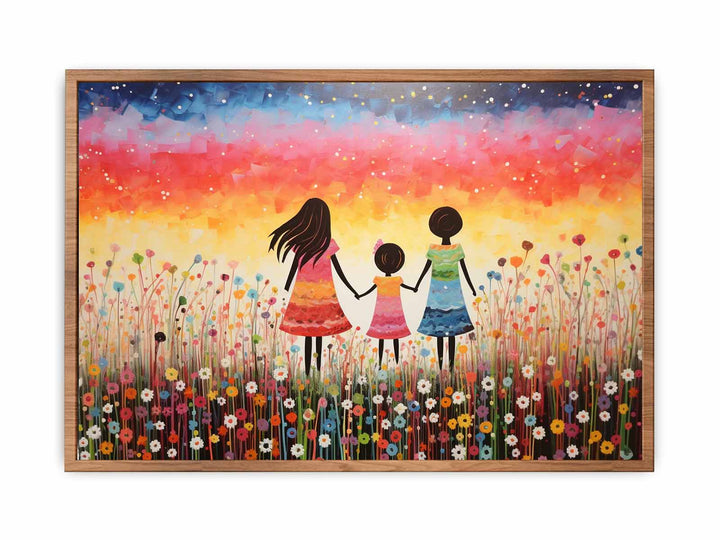 Kids Colorfull Art Painting  Poster