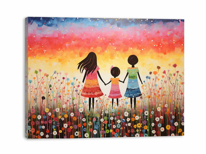 Kids Colorfull Art Painting