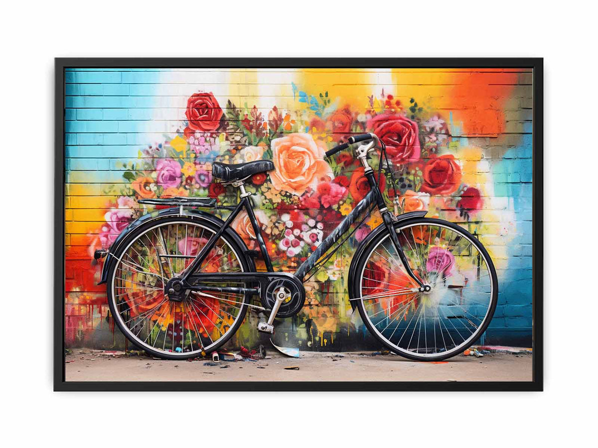 A Floral Journey  Canvas Print