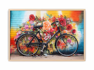 A Floral Journey  Streched canvas