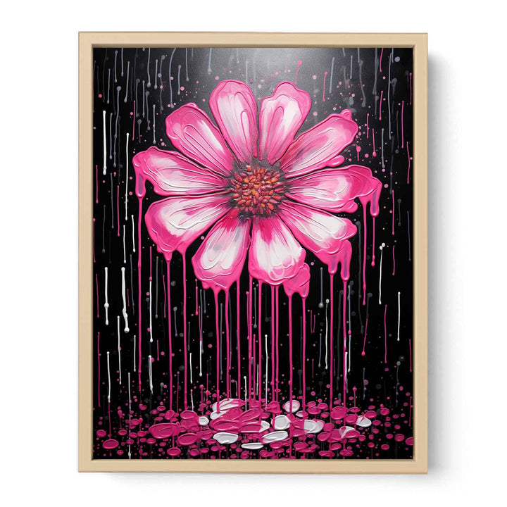 Flower Art Painting   Poster