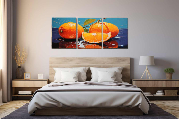 Orange Art Painting