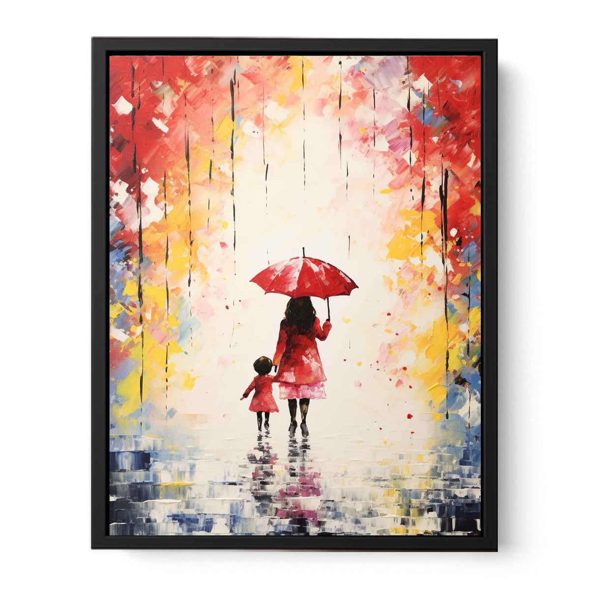 A Puddle's Promise  Canvas Print