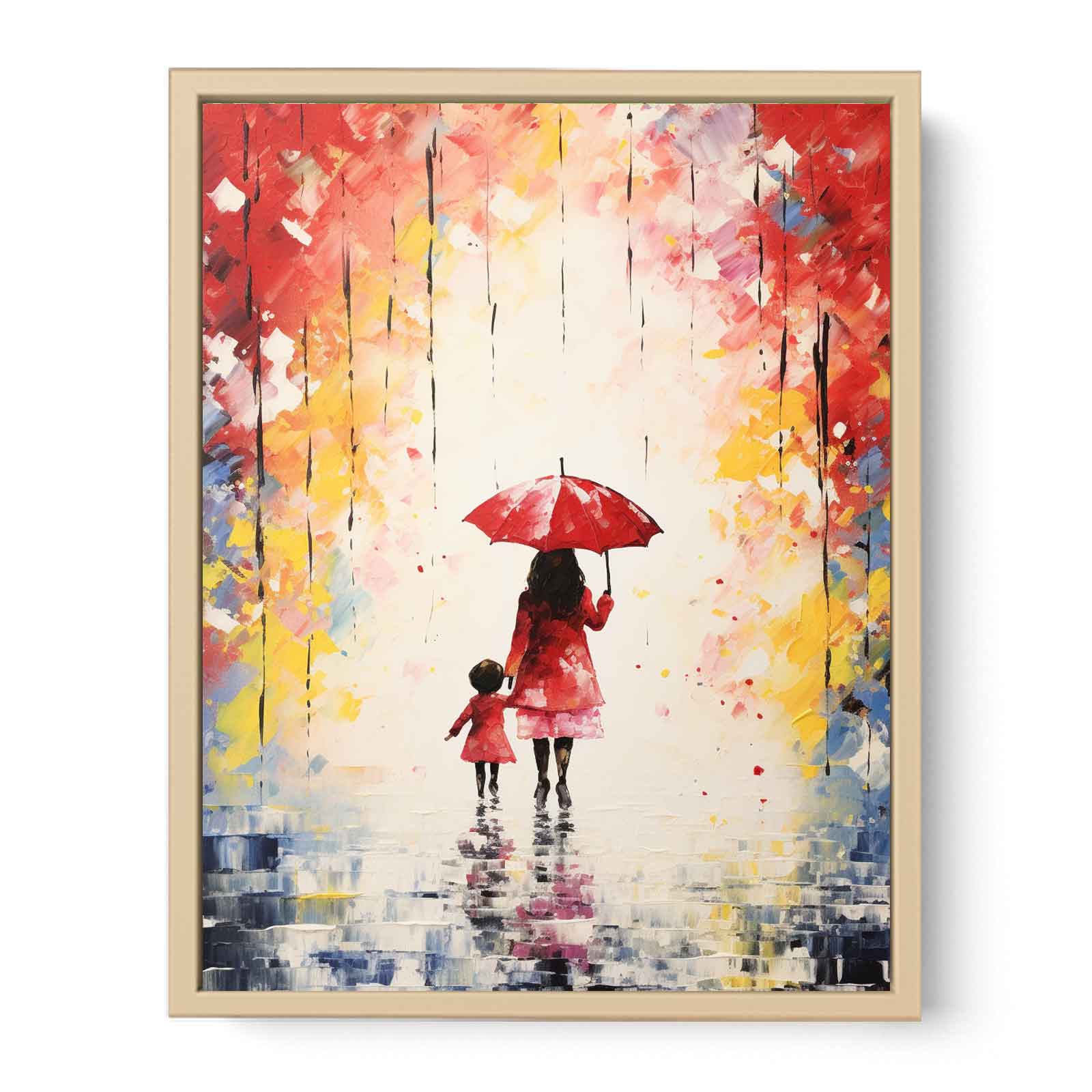 A Puddle's Promise  Streched canvas