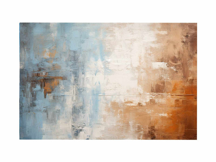 Blue Brown Painting
