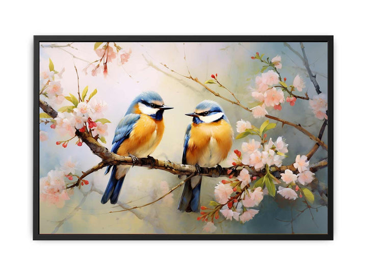 Bird Branches   Canvas Print