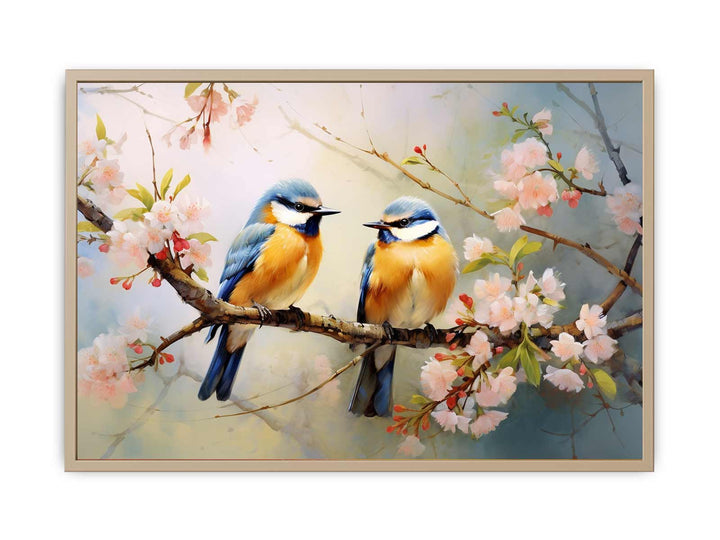 Bird Branches   Art Print