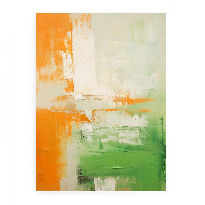 Green Brown Abstract II