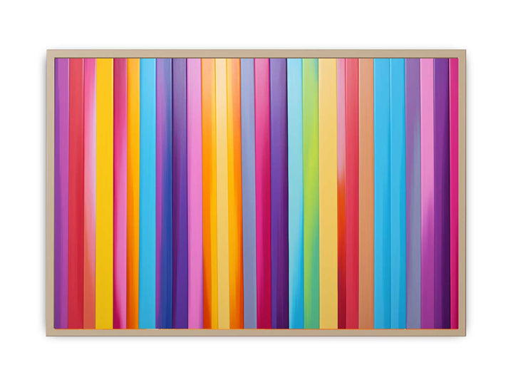 Lines Art Painting   Art Print