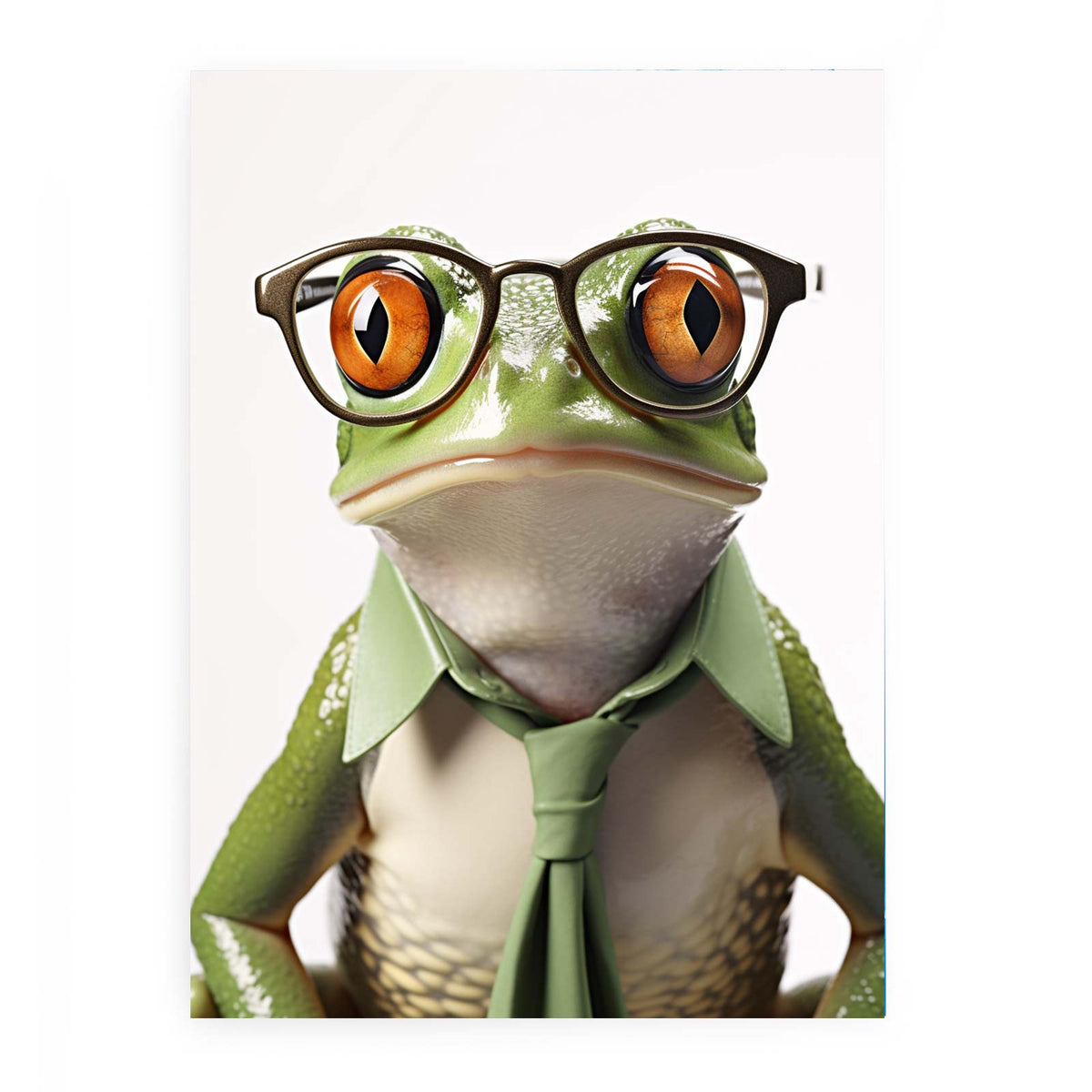 Frog with Galsses