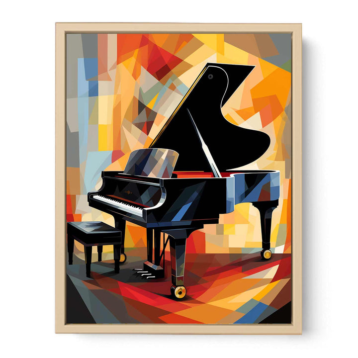 Piano Music Painting   Streched canvas
