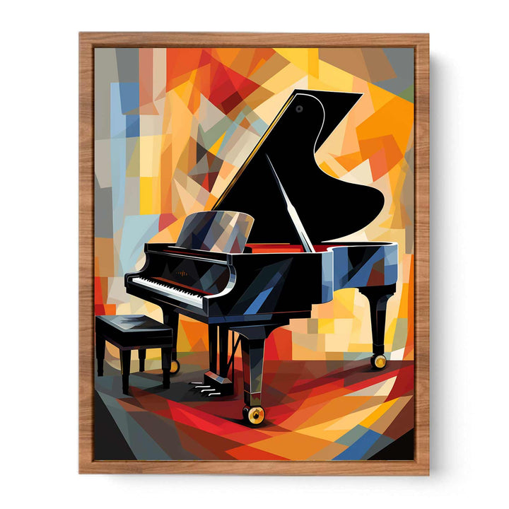 Piano Music Painting   Art Print