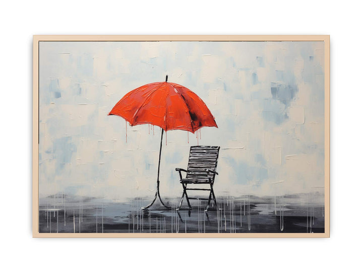 Umbrella Chair  Streched canvas