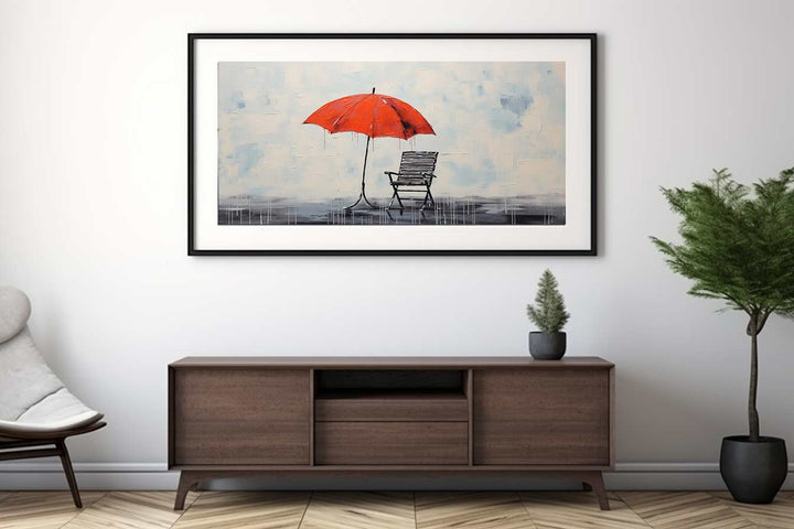 Umbrella Chair Painting