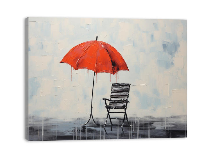 Umbrella Chair Painting