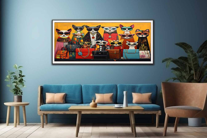 The Urban Fauna Painting