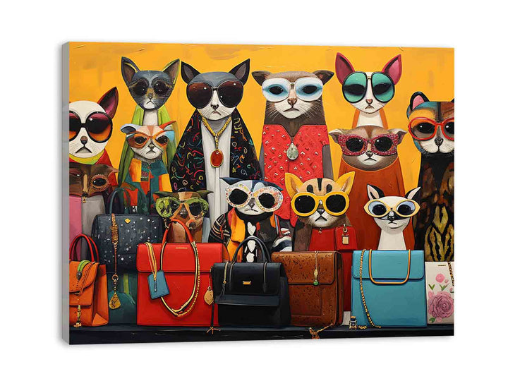 The Urban Fauna Painting