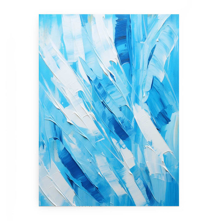 Abstract Blue Palette  art Painting
