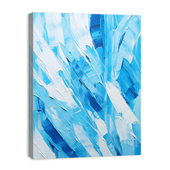 Abstract Blue Palette  art Painting