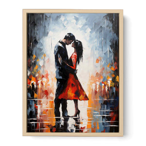 Couple Modern Art Painting   Streched canvas