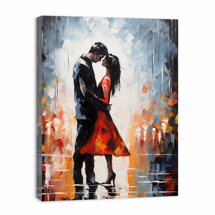 Couple Modern Art Painting  