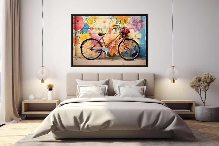 Modern Bicycle Art Painting