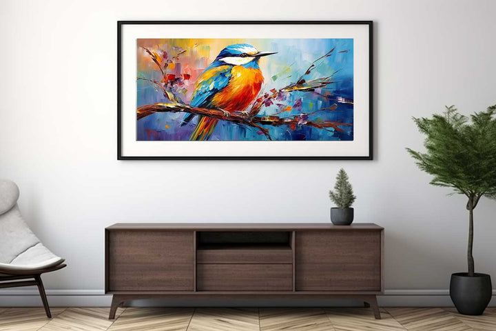 Modern Bird Art Painting 