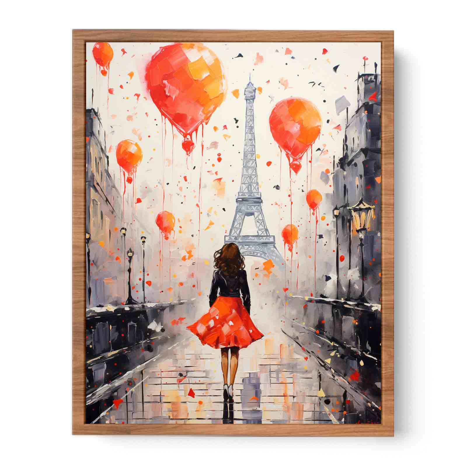 Walk in paris Poster