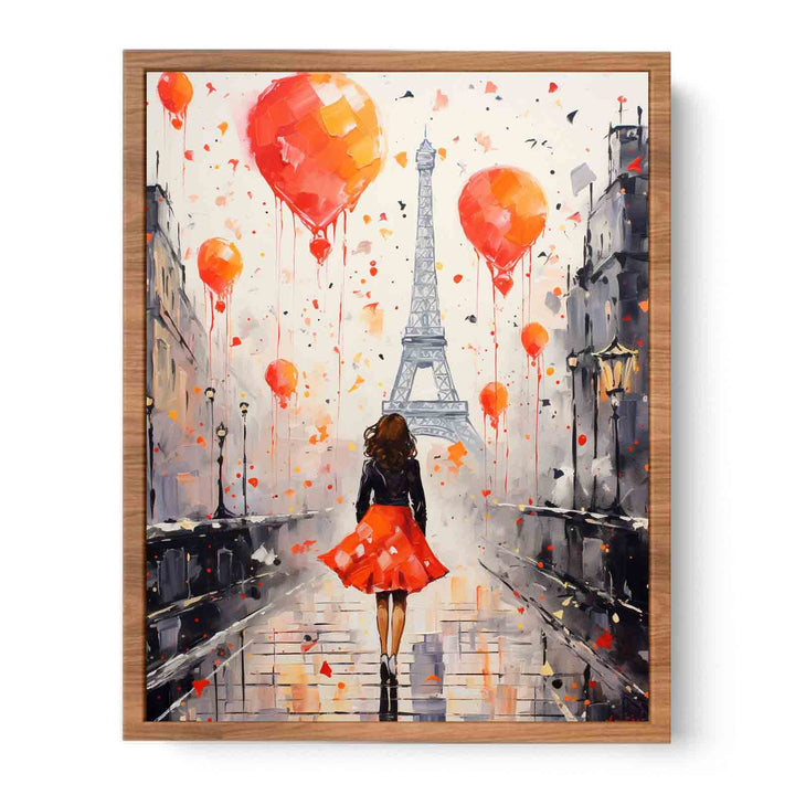 Walk in paris Poster