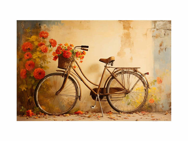 Modern Cycle Art Painting