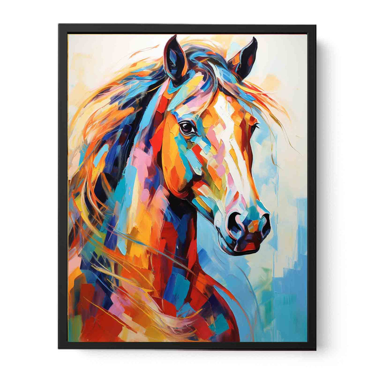 Horse Modern Art  Canvas Print