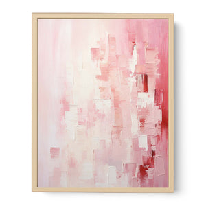 Abstract Pink Painting  Streched canvas