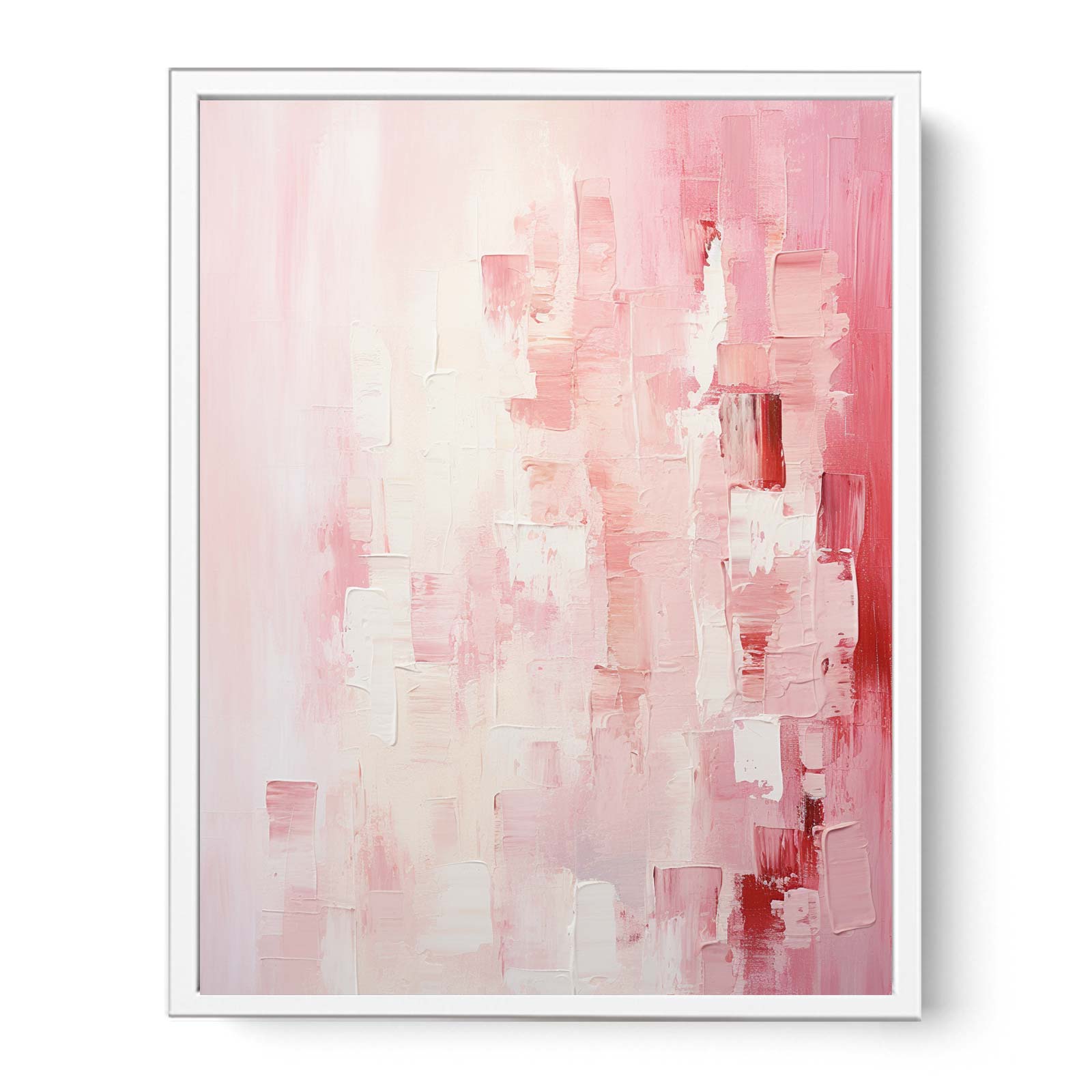 Abstract Pink Painting Framed Print