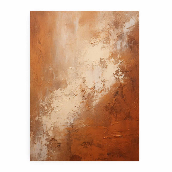 Abstract  Brown Painting