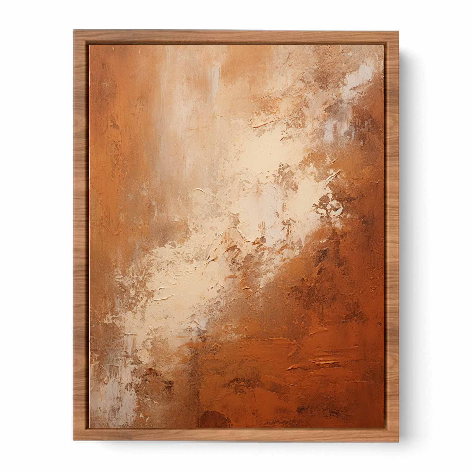 Abstract  Brown Painting Poster