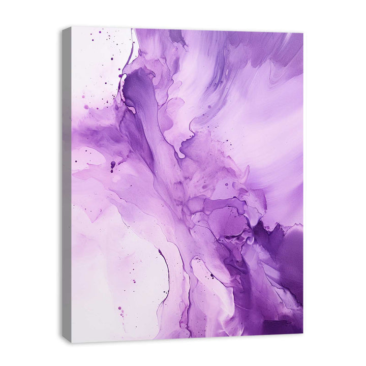 Abstract Purple Painting 