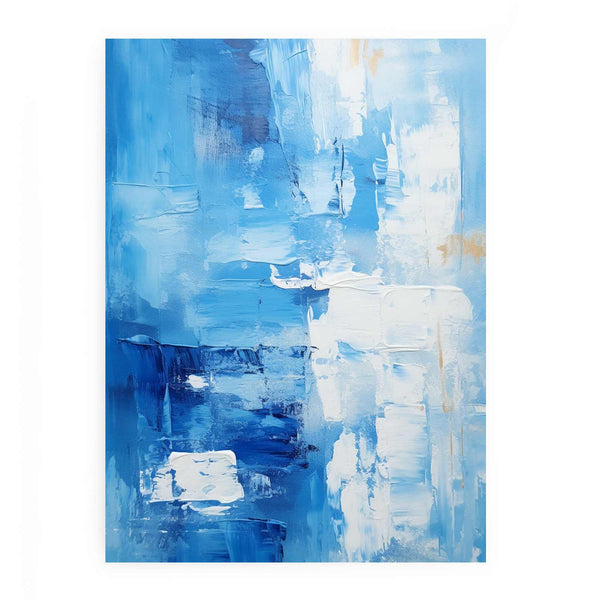 Abstract  Blue Painting