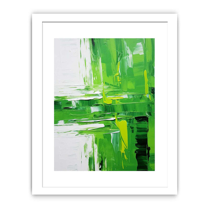 Abstract Painting Green  Poster