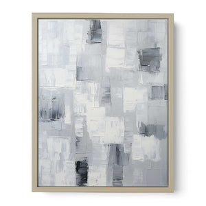 Abstract Painting Grey  Art Print