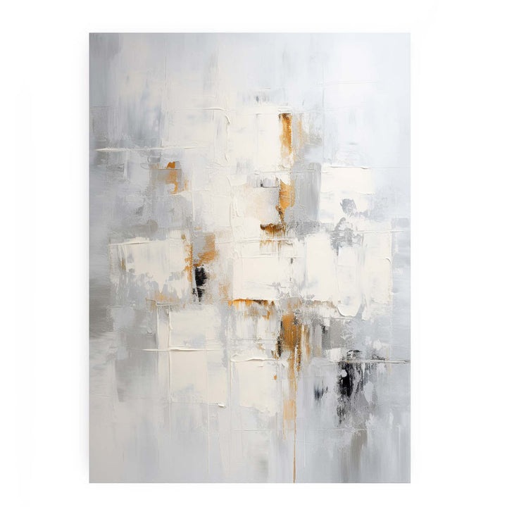 Grey Abstract Painting