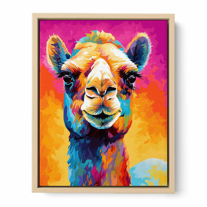 Camel Modern Art Painting   Art Print