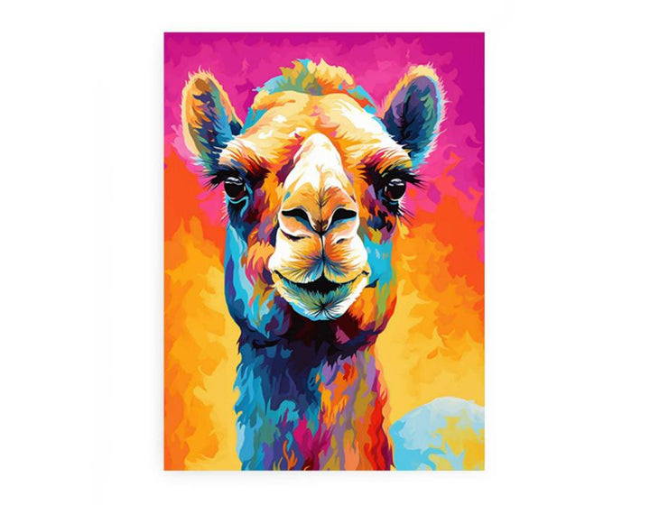 Camel Modern Art Painting