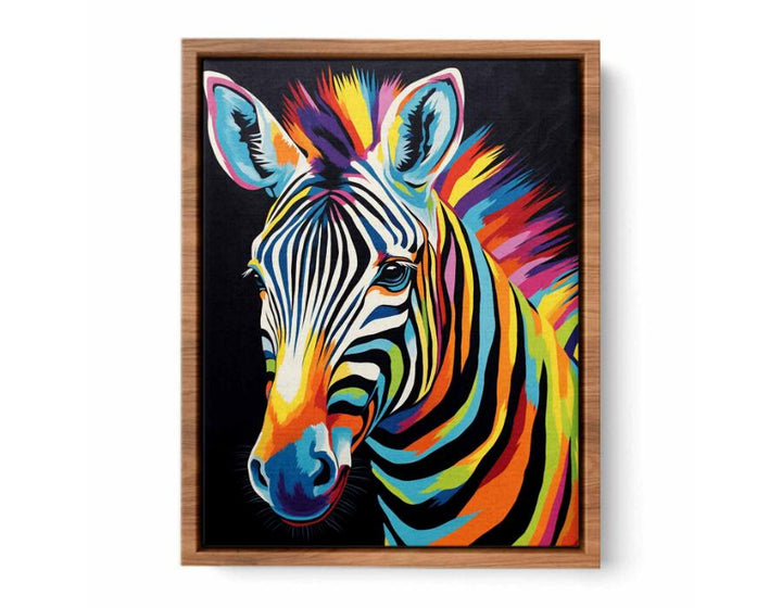 Modern Zebra  Poster