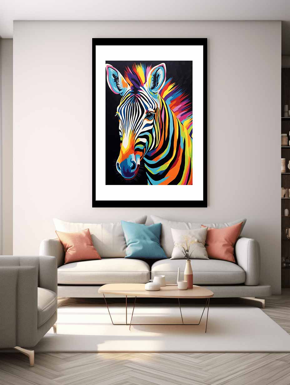 Modern Zebra  Painting