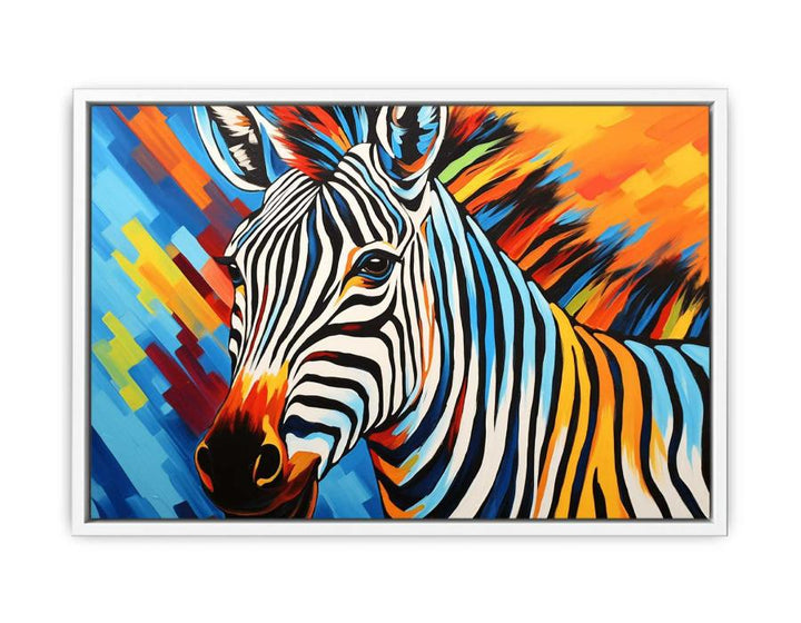 Zebra Stripes Framed Print