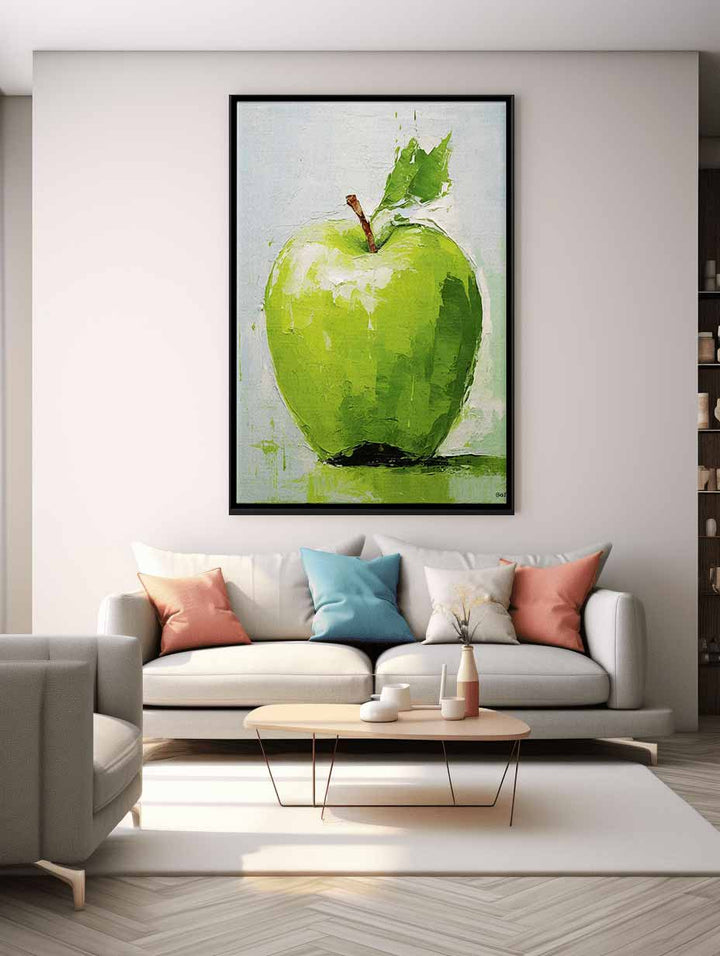 Green Apple Painting