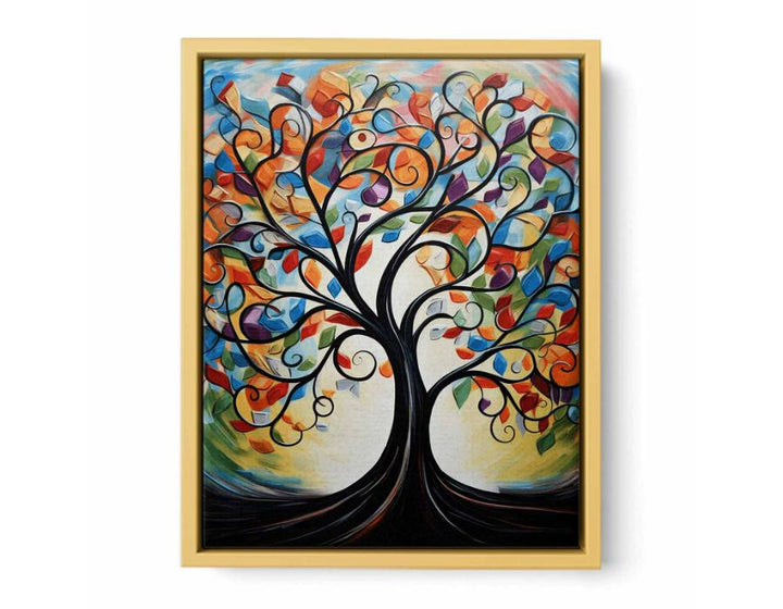 Tree Modern Painting   Poster