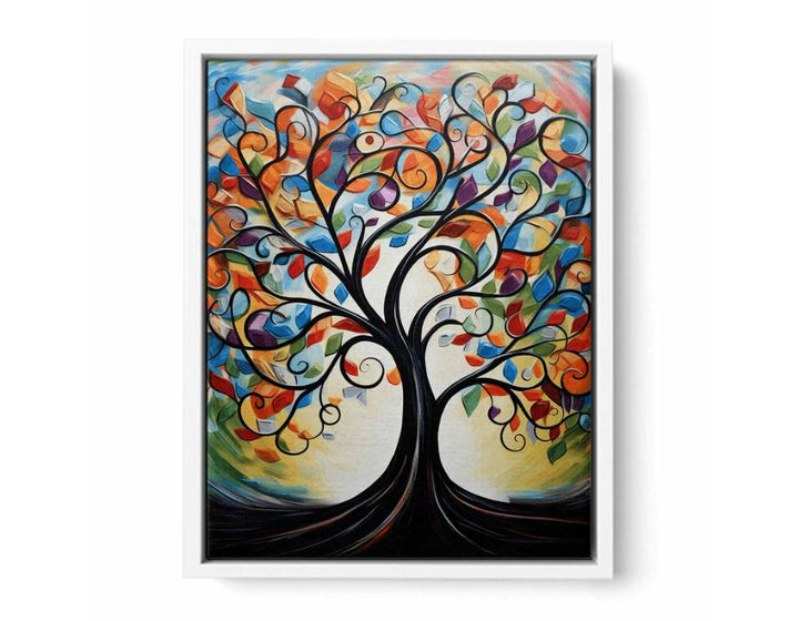 Tree Modern Painting  Canvas Print